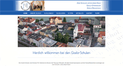 Desktop Screenshot of gisela-schulen.de